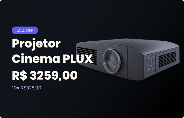 Projetor Cinemax PLUX